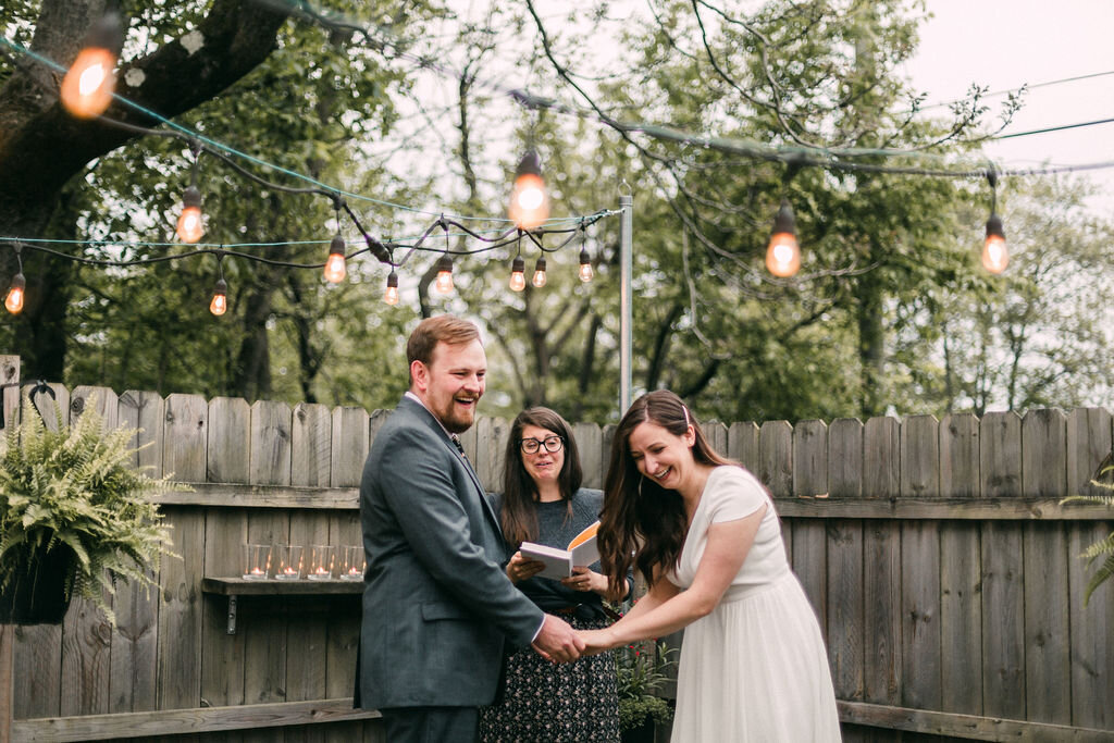 champaign illinois backyard wedding