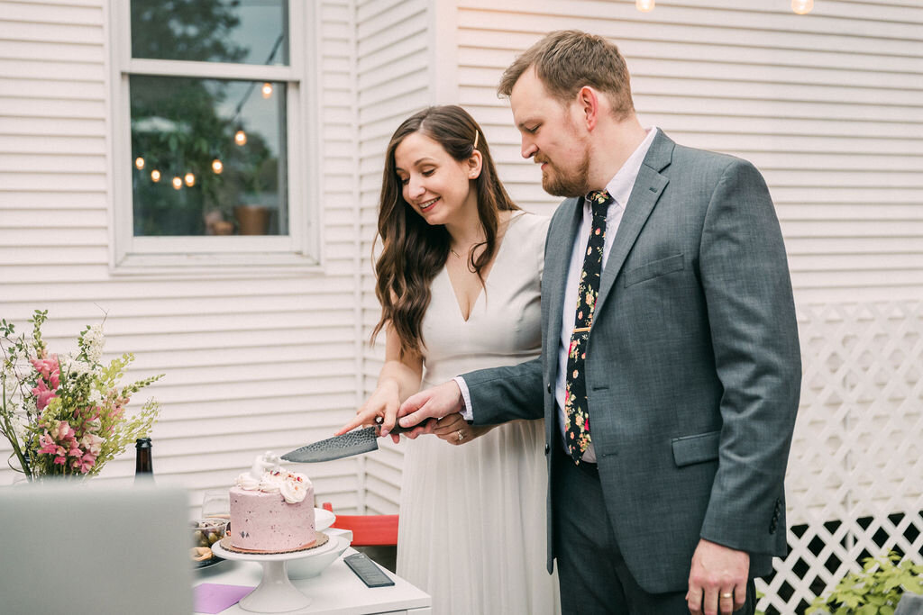 champaign illinois backyard wedding