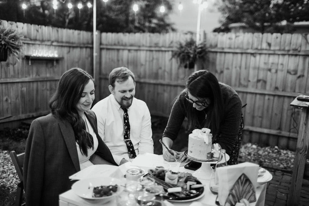 champaign illinois backyard wedding