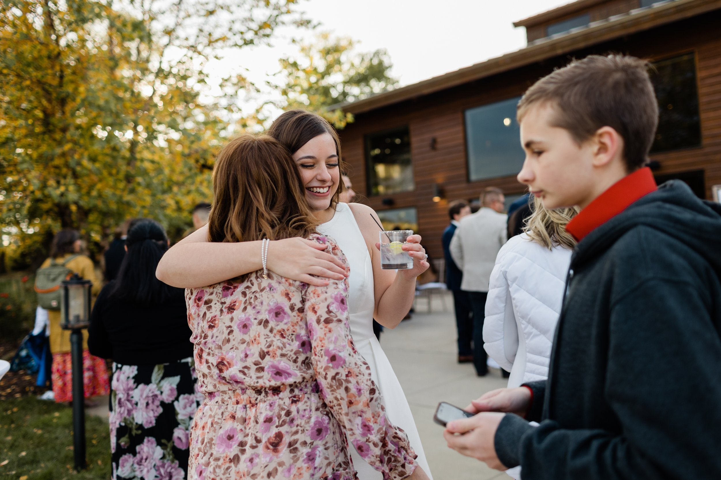 Beautiful Fall wedding at Pear Tree Estate in Champaign, Illinois.