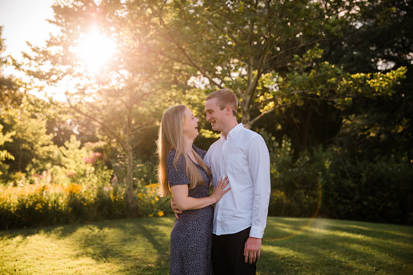 Engagement session at Lincoln Park Zoo Chicago Ilinois