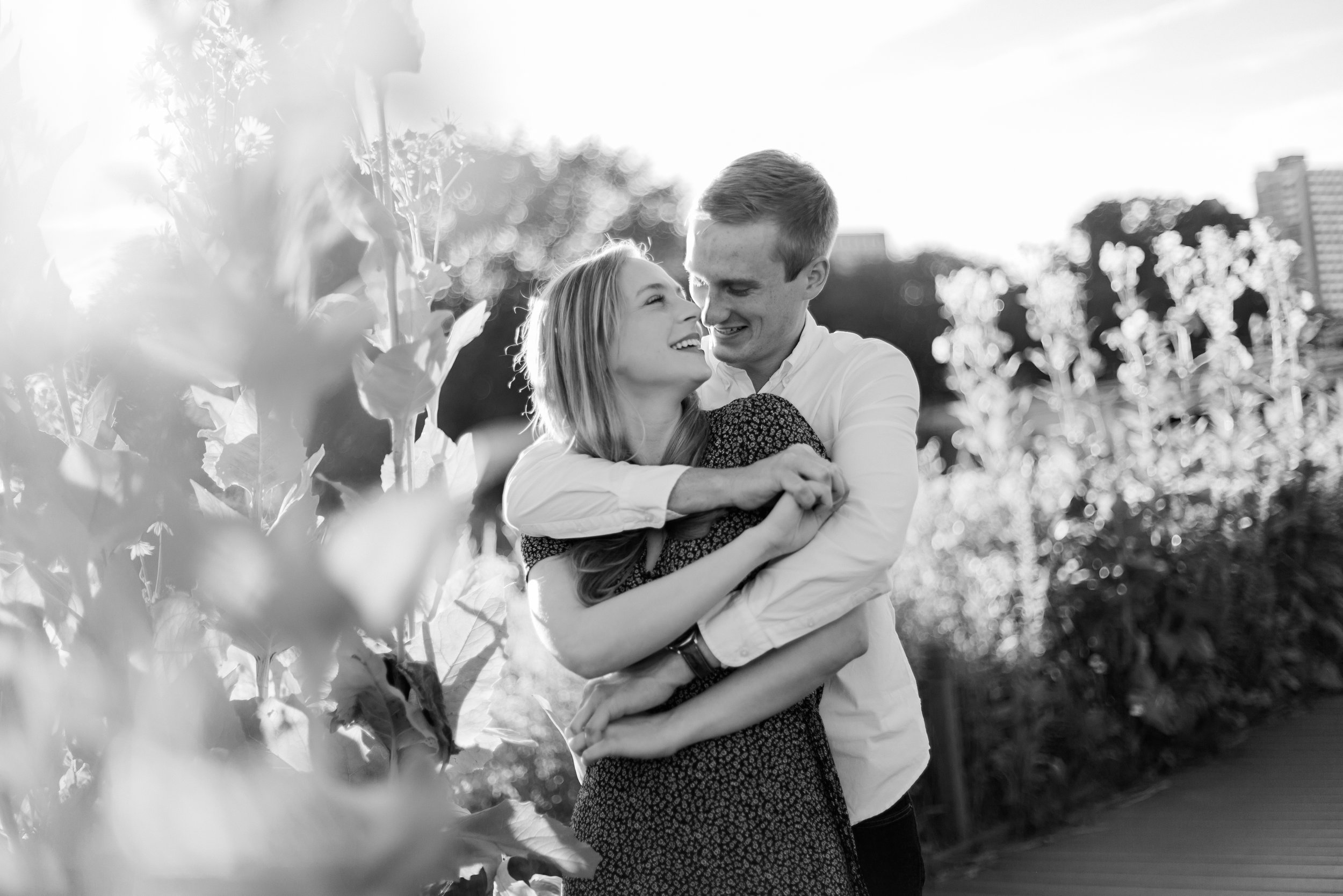 Engagement session at Lincoln Park Zoo Chicago Illinois