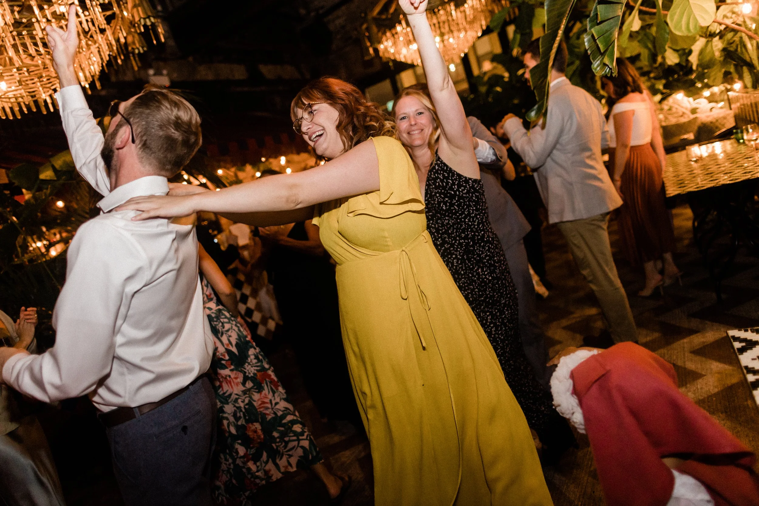Intimate wedding at Beatnik West Town Chicago Illinois