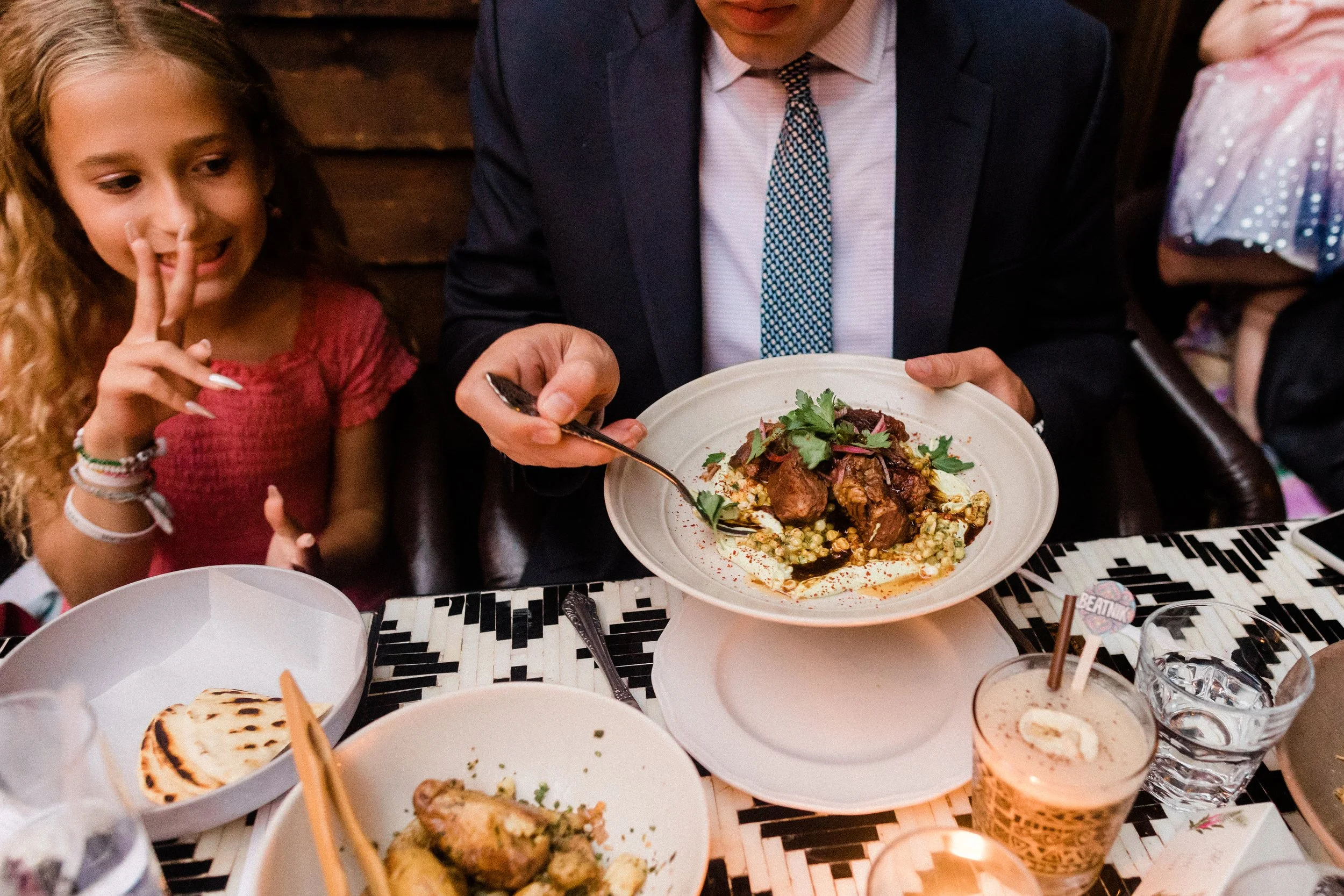 Intimate wedding at Beatnik West Town Chicago Illinois