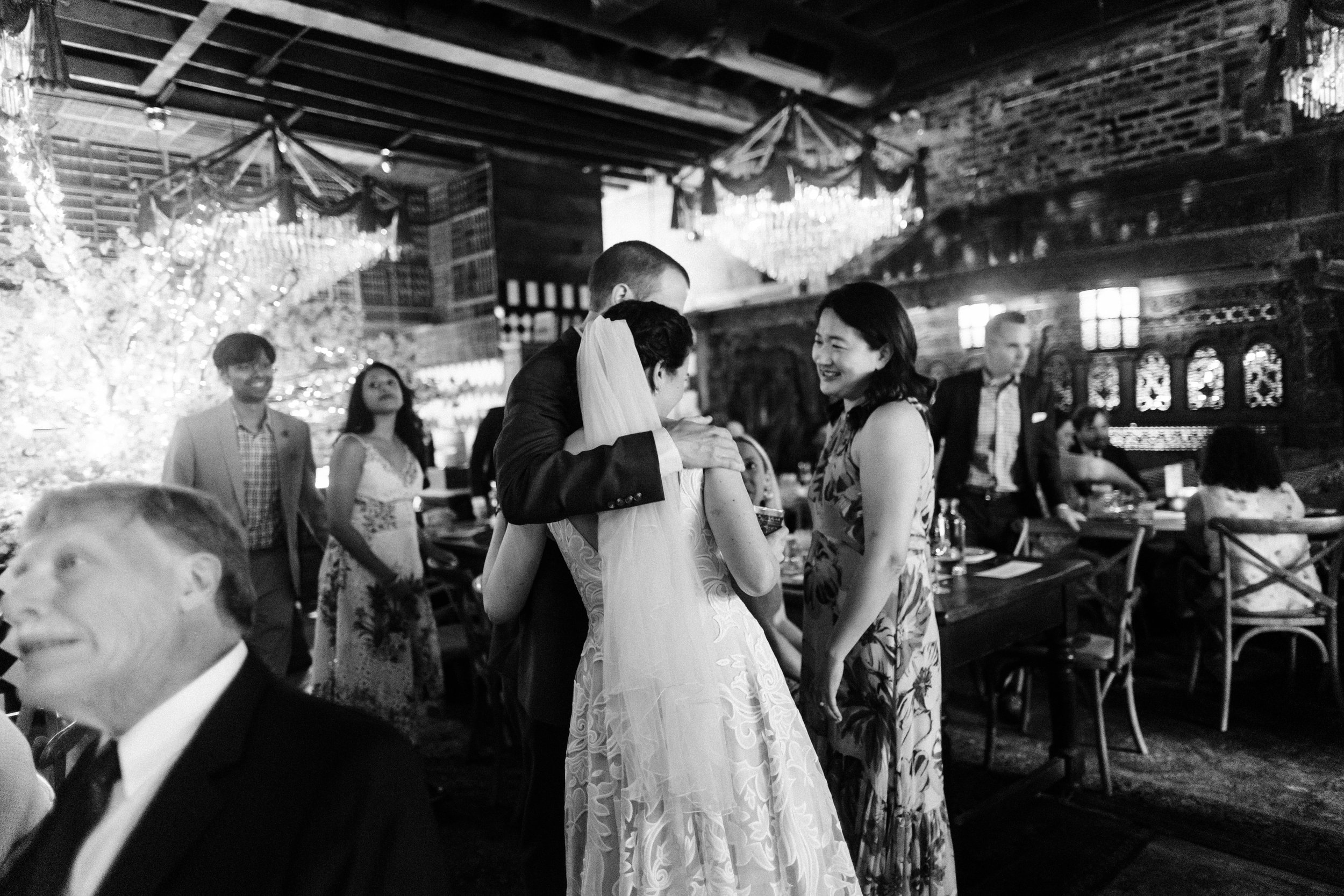 Intimate wedding at Beatnik West Town Chicago Illinois