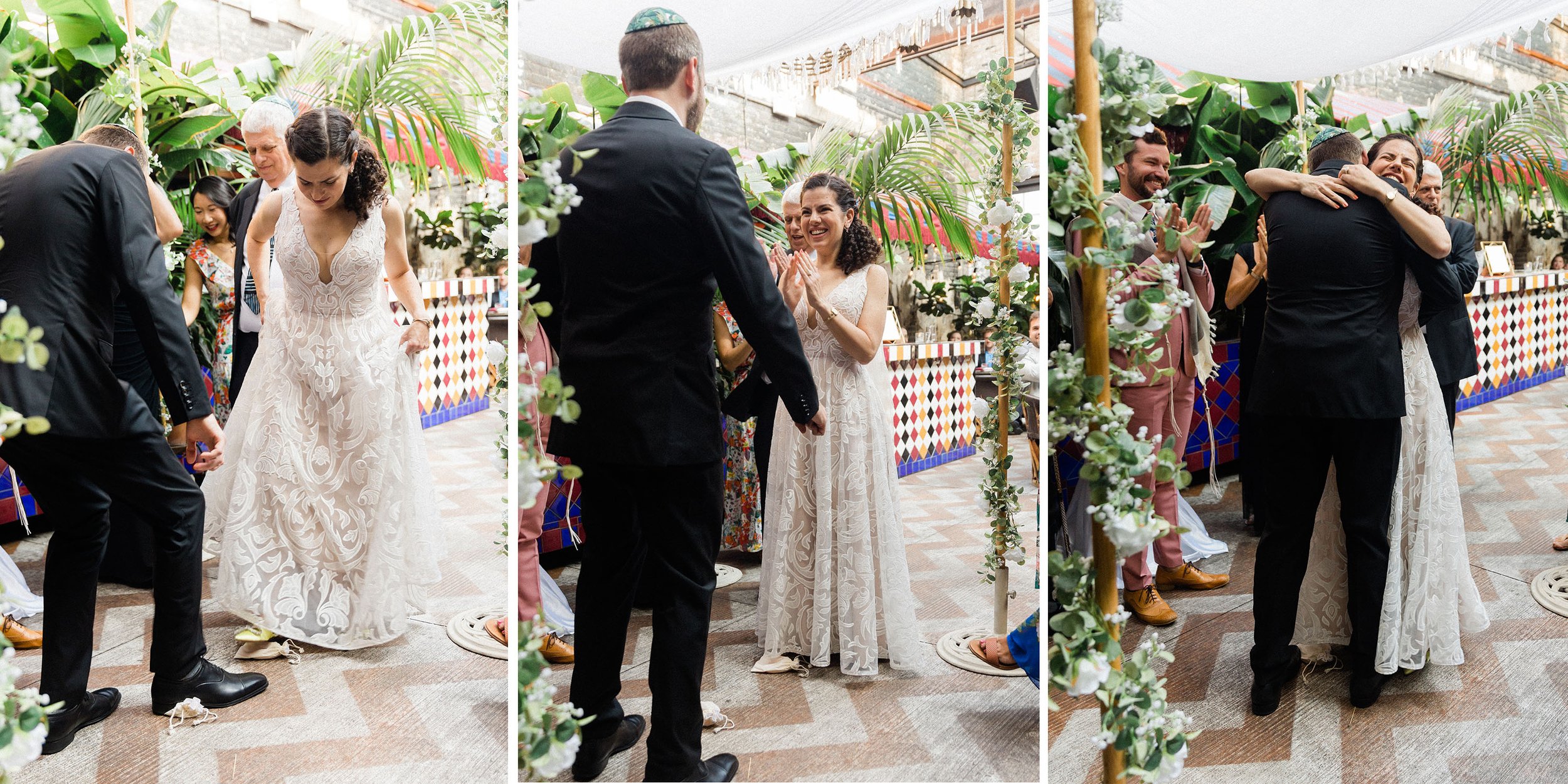Intimate wedding at Beatnik West Town Chicago Illinois