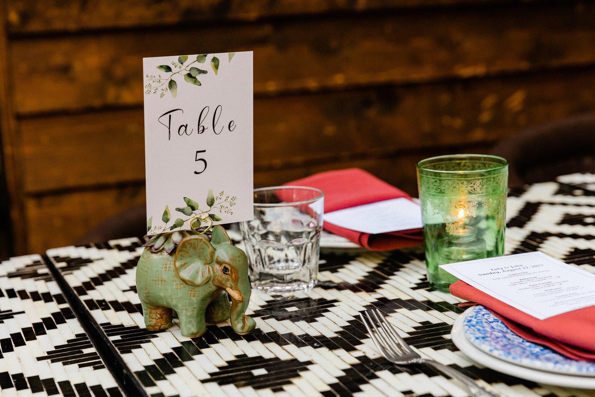 Intimate wedding at Beatnik West Town Chicago Illinois