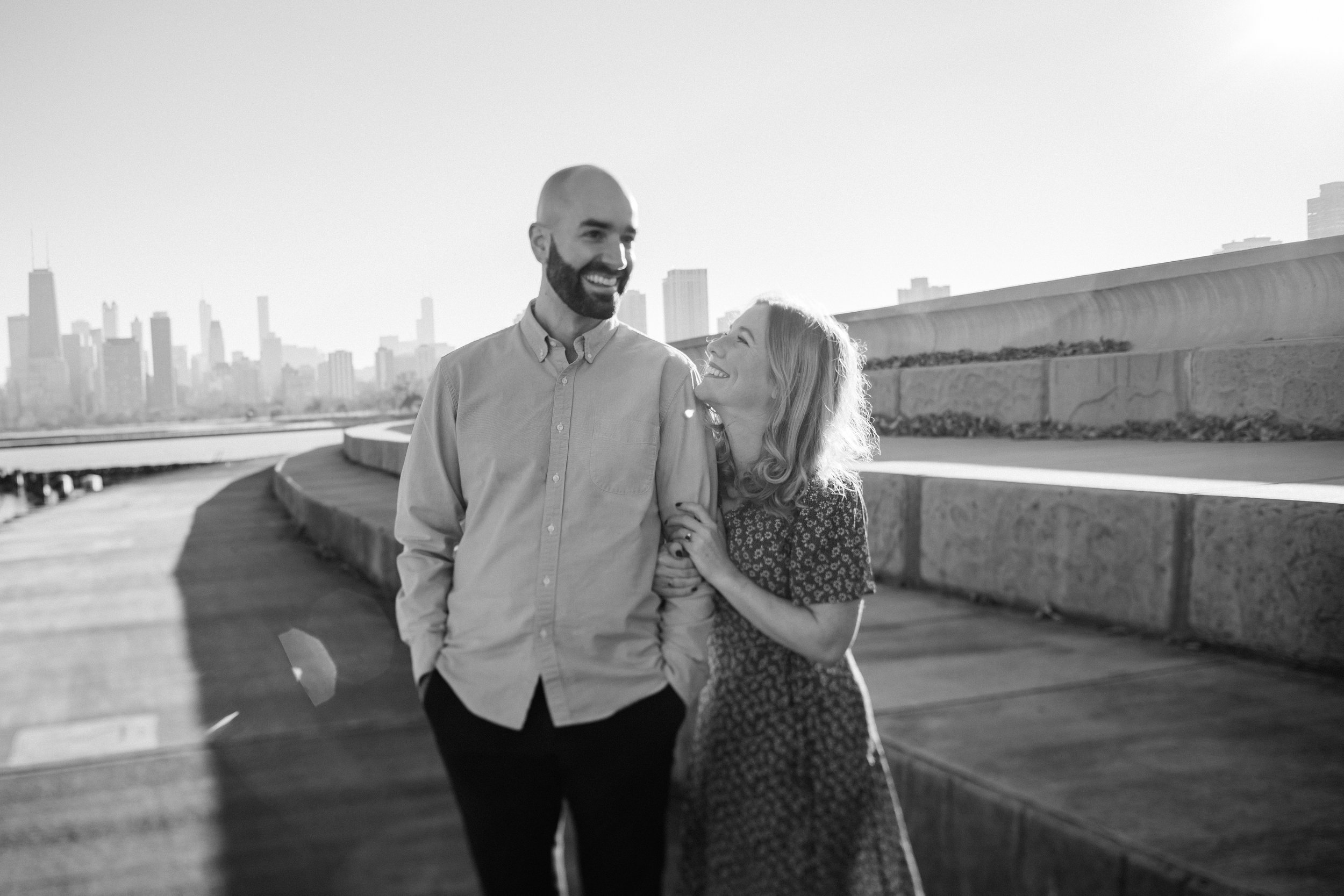 chicago engagement session