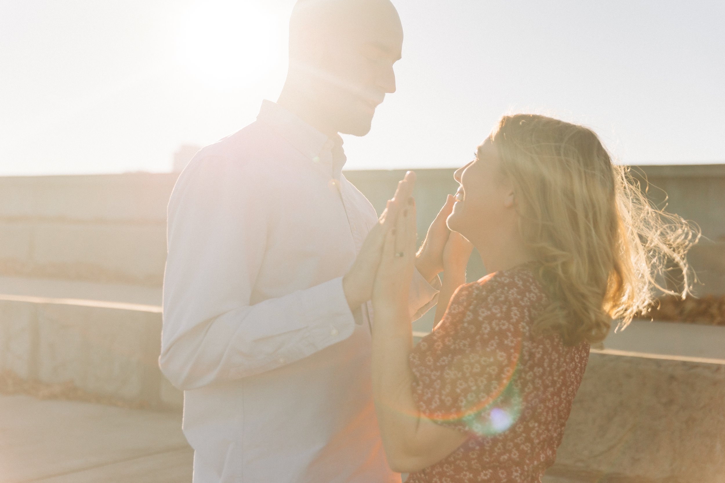 chicago engagement lakefront session