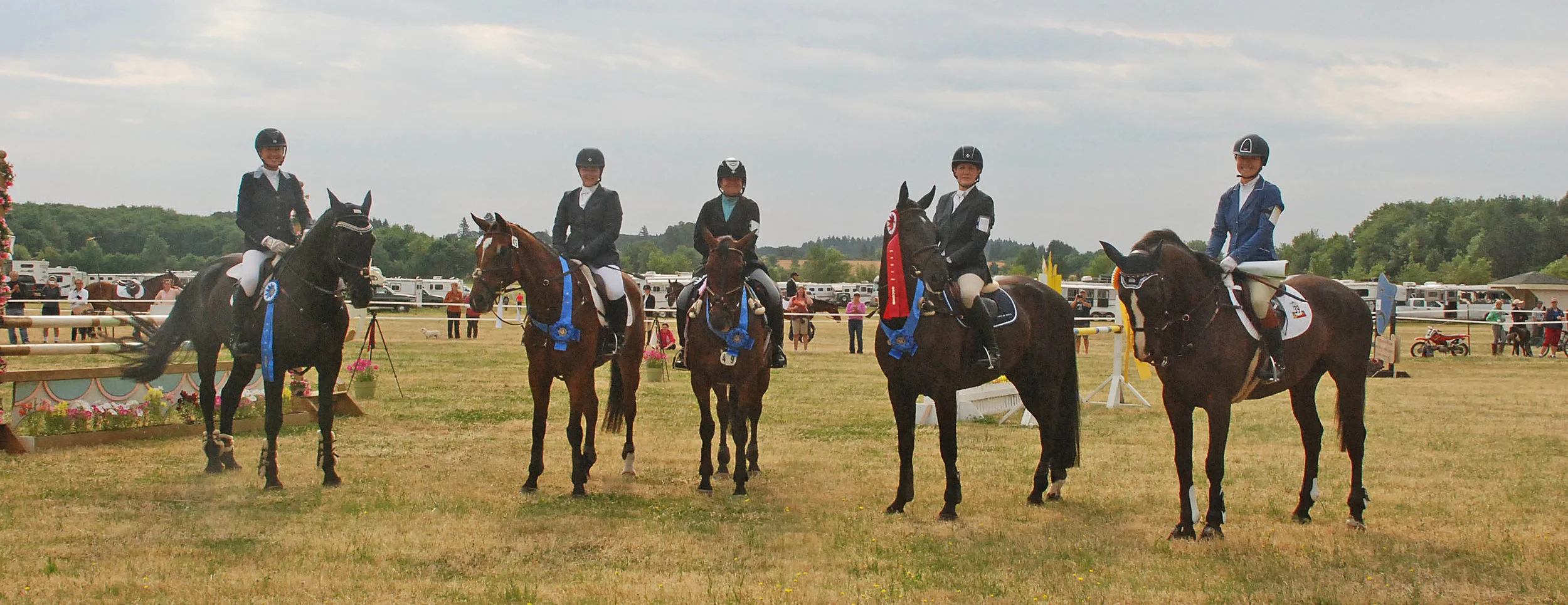 2015 Adult Team Challenge Winners at the Inavale Farm Horse Trials