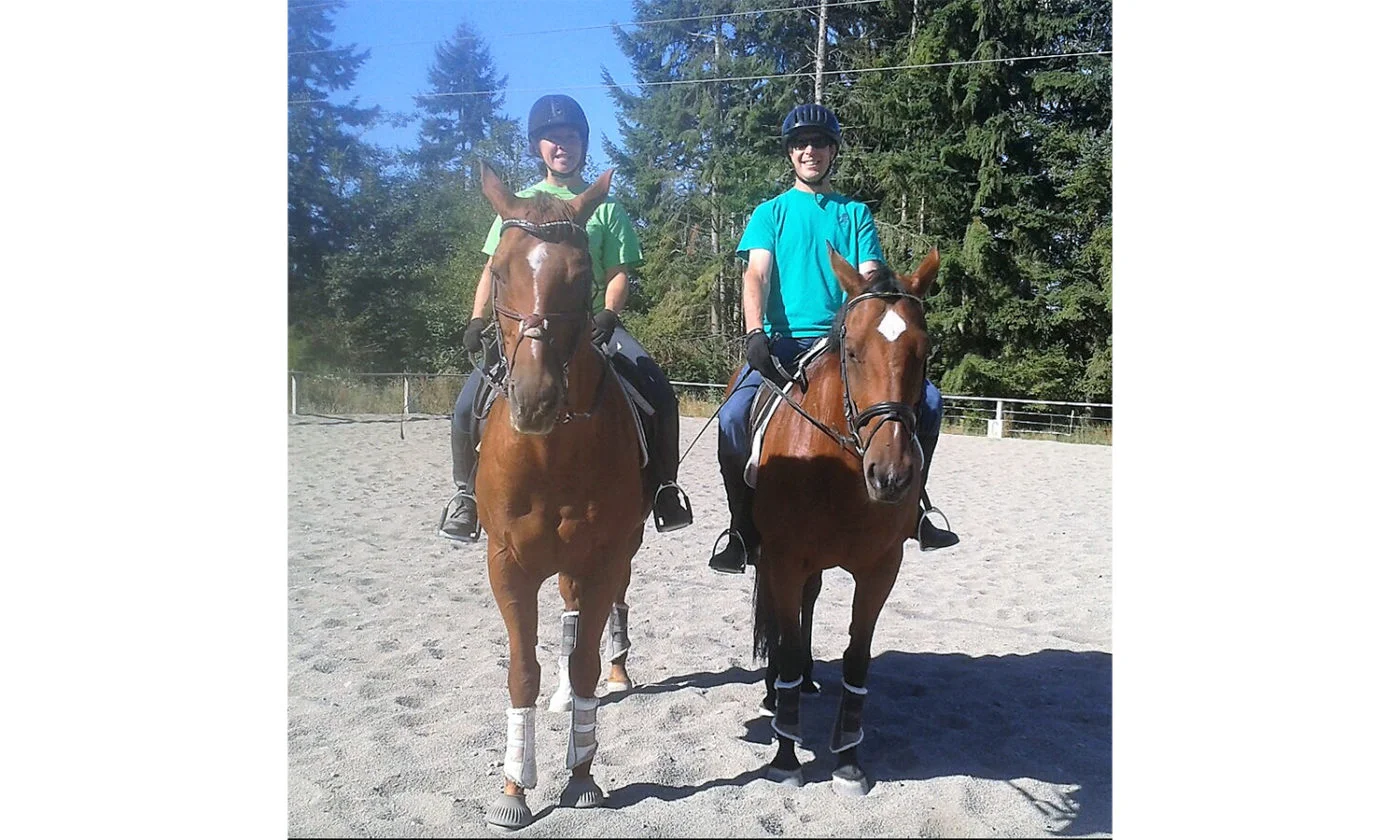 Cindi Carrell (left) and Rick Resto (right). Photo courtesy of Cindi Carrell.