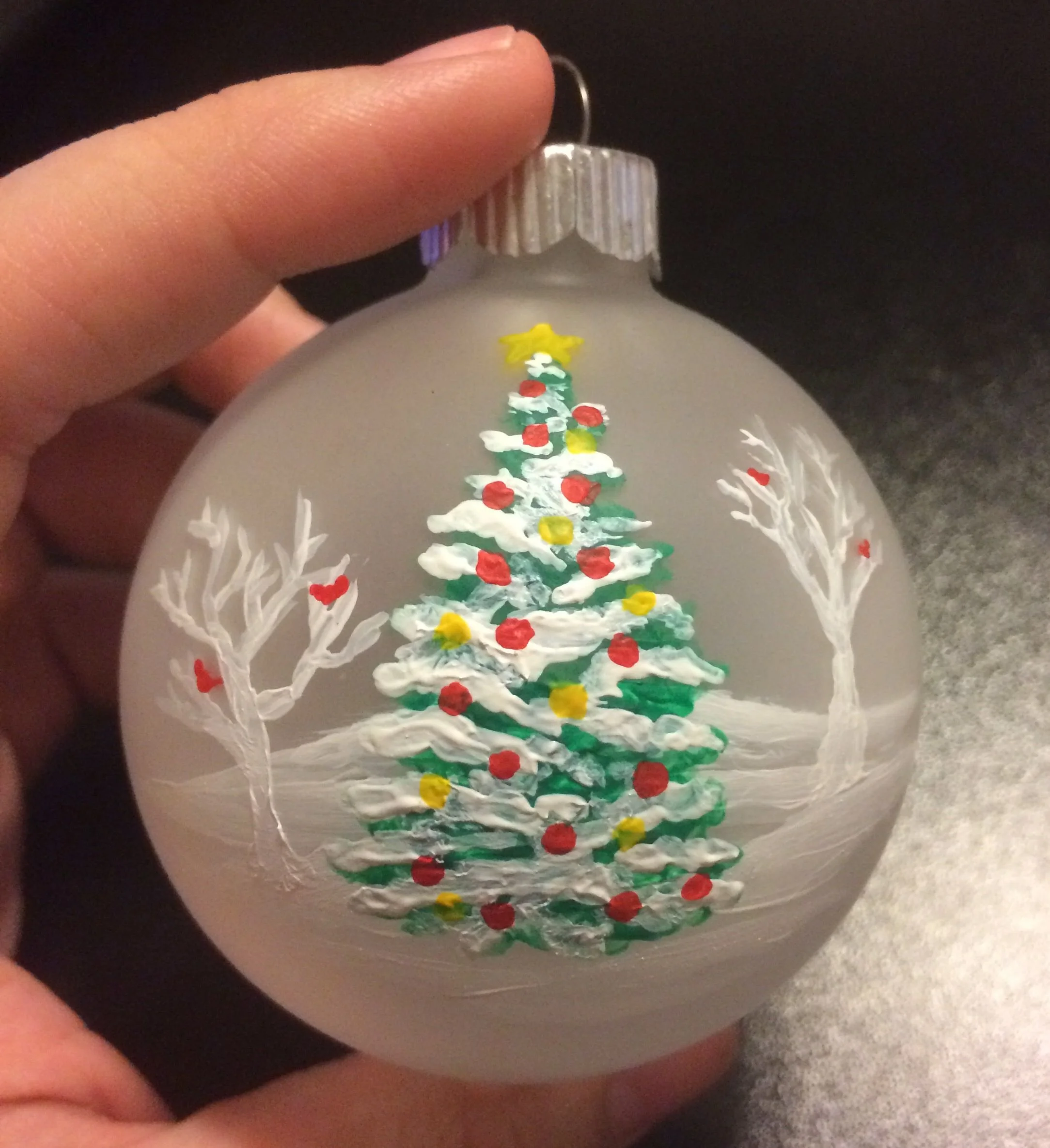Christmas Ornament Painting Workshop