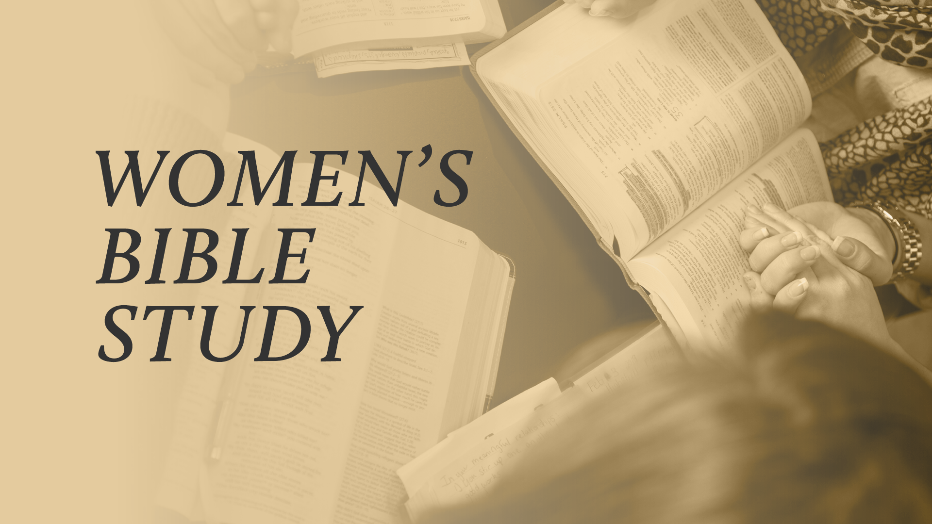 Ladies' Bible Study