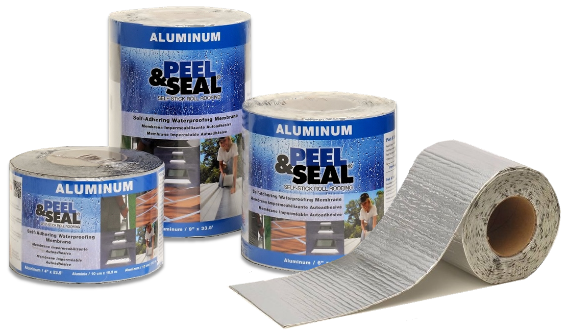 Peel & Seal® Aluminum and White Shrink-Wrapped Products