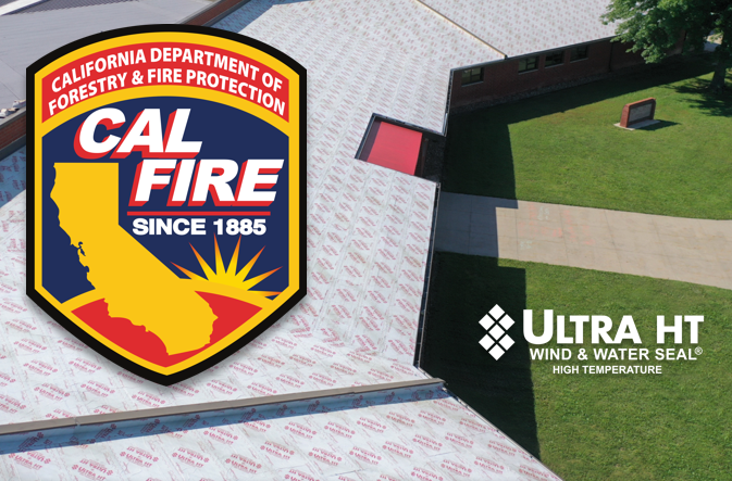 Ultra HT Listed with California State Fire Marshall for use in WUI Areas