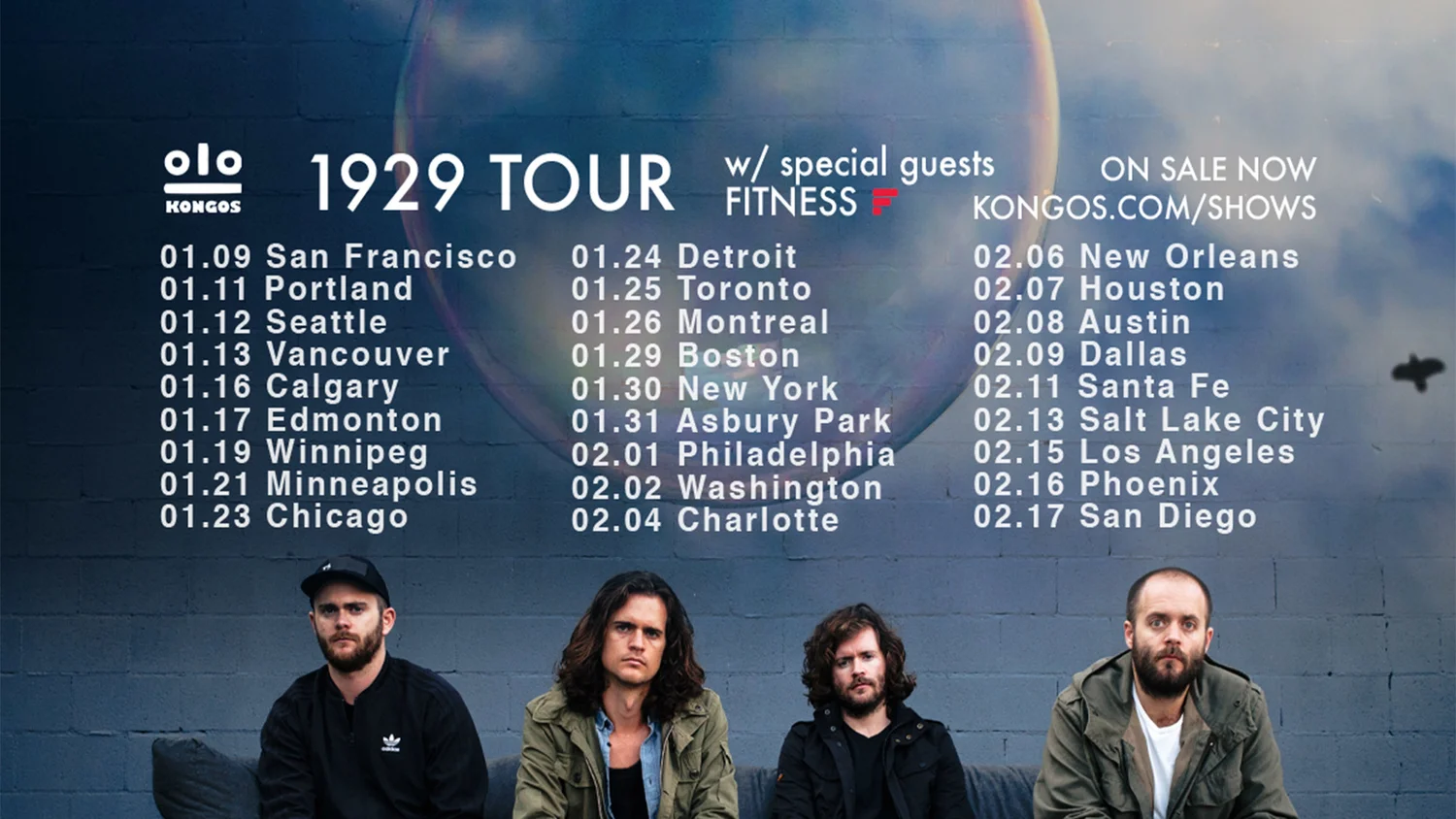 The Front Lounge w/ KONGOS