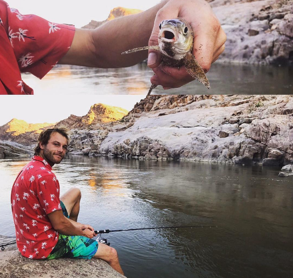 Fishing at Orange River