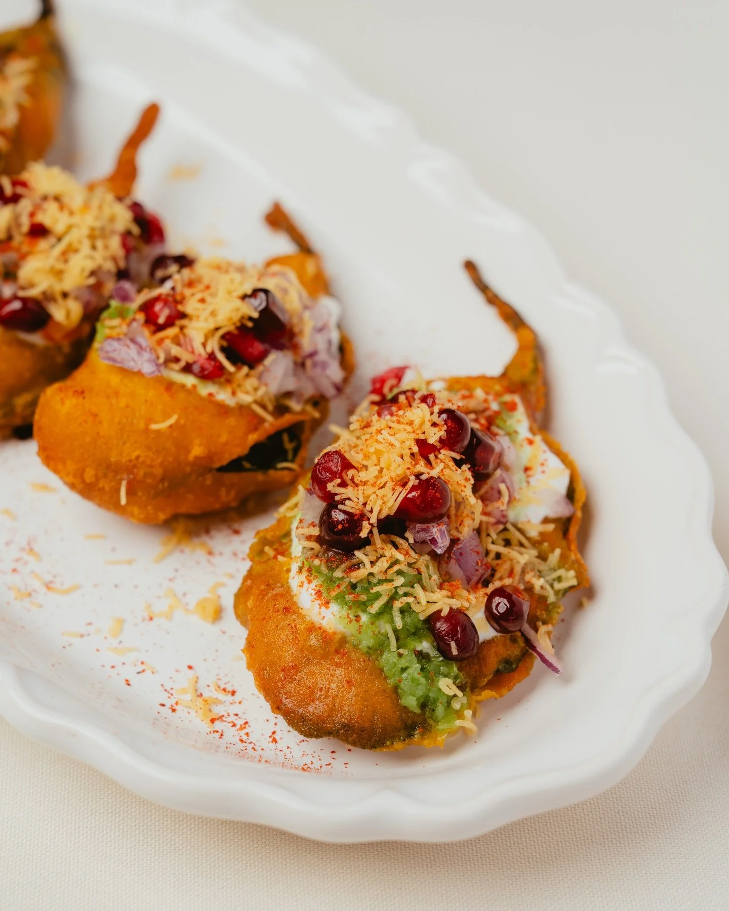 Our Valentine&rsquo;s Day dinner menu will be available Friday February 13th, Saturday February 14th and Sunday February 15th 💘

Palak Chaat
Crispy spinach fritters with yogurt, tamarind and mint chutneys, onions, pomegranate, and sev.

Punjabi-Styl