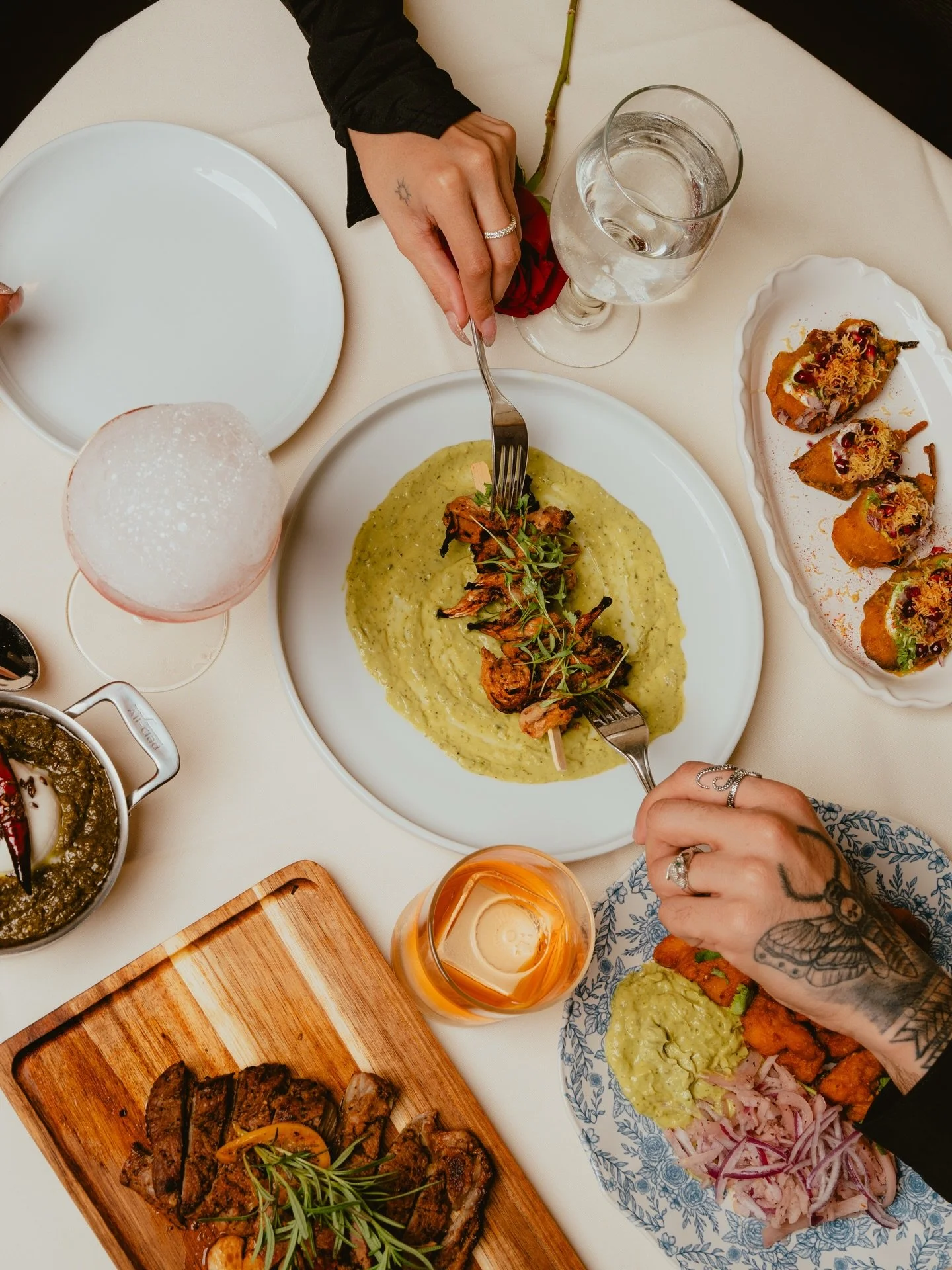 Valentines Day the Ashoka way 🇮🇳💘

Link in bio to reserve your table for our Valentine&rsquo;s Day dinner menu Feb 13 - 15 🌹