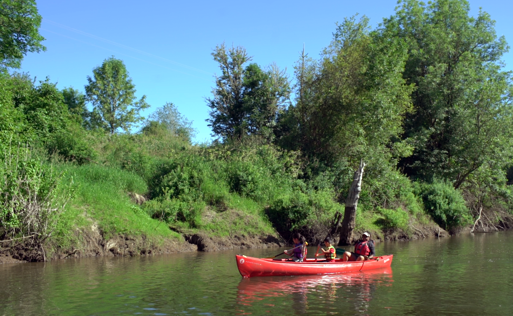 Discovery Day: People of all ages exploring their river