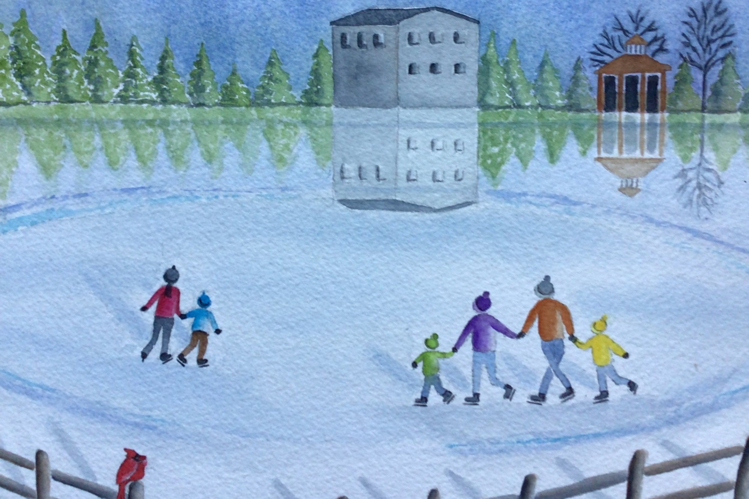 Atelier de peinture aquarelle avec Suzanne Deguire