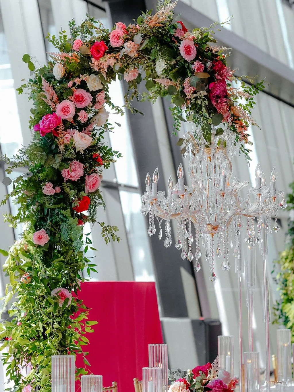A &ldquo;Vanity Fairytale&rdquo; come true ✨ Proud to share that Pooja &amp; Saurabh&rsquo;s vibrant multi-day Indian wedding at the Grand Hyatt Nashville has been featured in Vanity Fair. From a towering mandap in shades of burgundy, red, and peach,