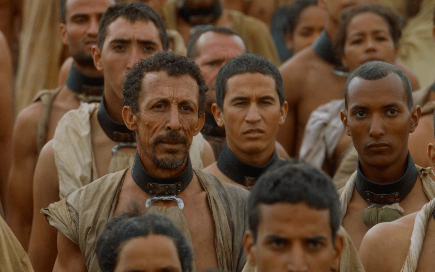 A group of Yunkai slaves. Unlike Westeros, Essos has yet to abolish slavery | HBO