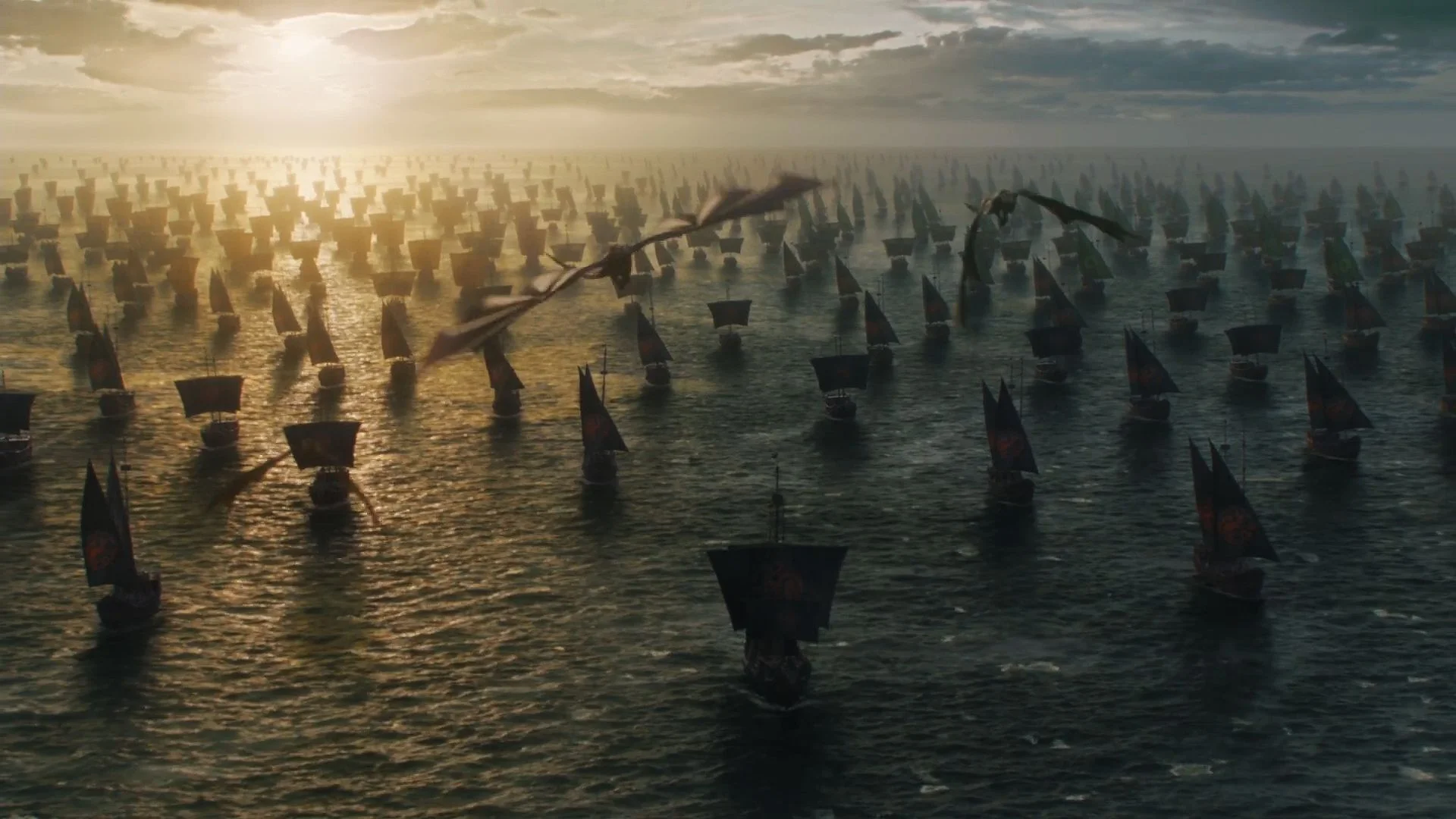 The Mother of Dragons and her armada sail to Westeros | HBO