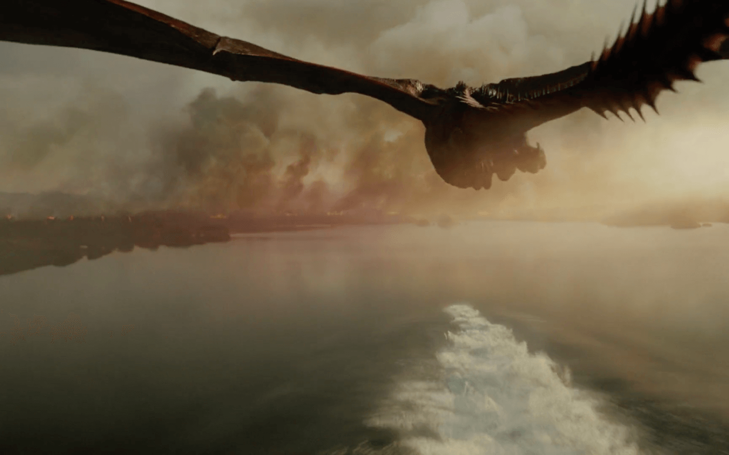 A dragon soaring in the Reach | HBO