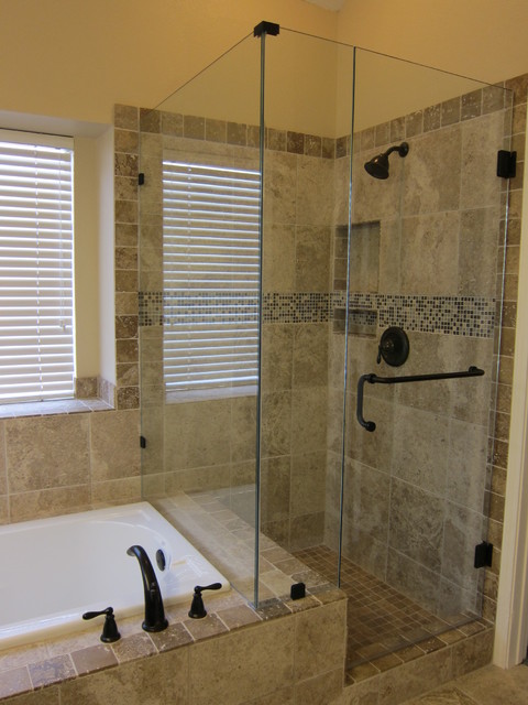 Shower and Garden Tub