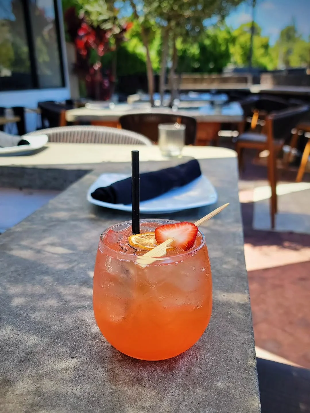 Patio weather calls for spritzes. ☀️🍓

Our Spring Fever Spritz features house-made strawberry syrup and plenty of bubbles.

Spritz Menu
Saturdays &amp; Sundays | 12&ndash;3pm at 2145 Eats

#ocrestaurantweek #travelcostamesa #yelpoc #spritz 

@yelpoc