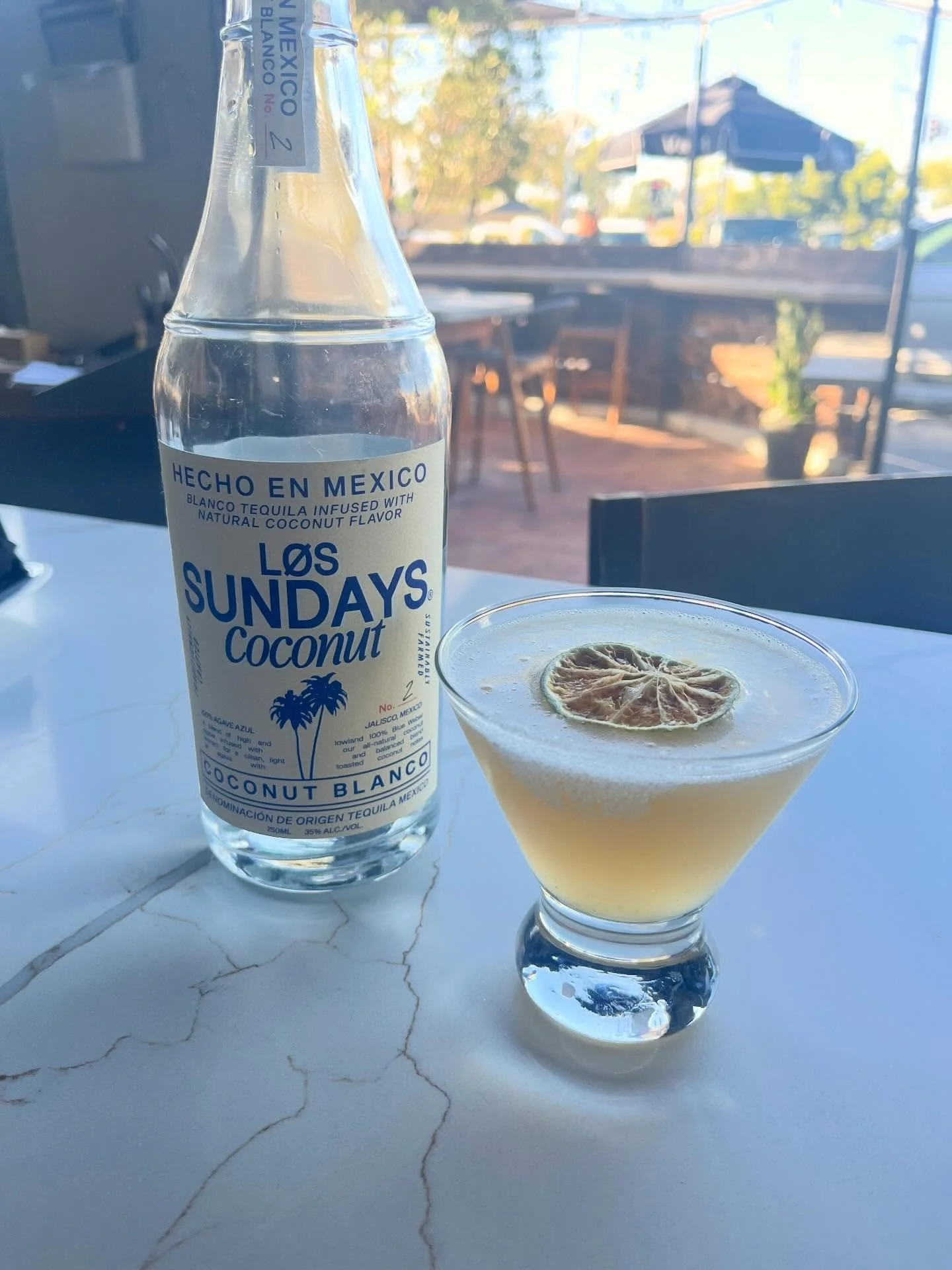Tequila Thursday!! @los_sundays 

Come in and enjoy a specialty tequila drink today only! 
Also ask the staff about the pizza of the day 🍕

#ocrestaurants #pizza #tequilathursday #craftcocktails #costamesa