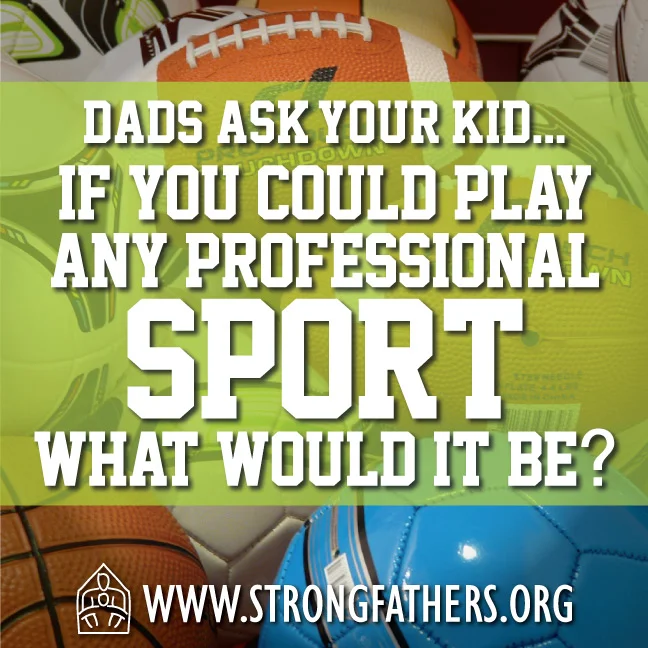 If you could play any professional sport what would it be?