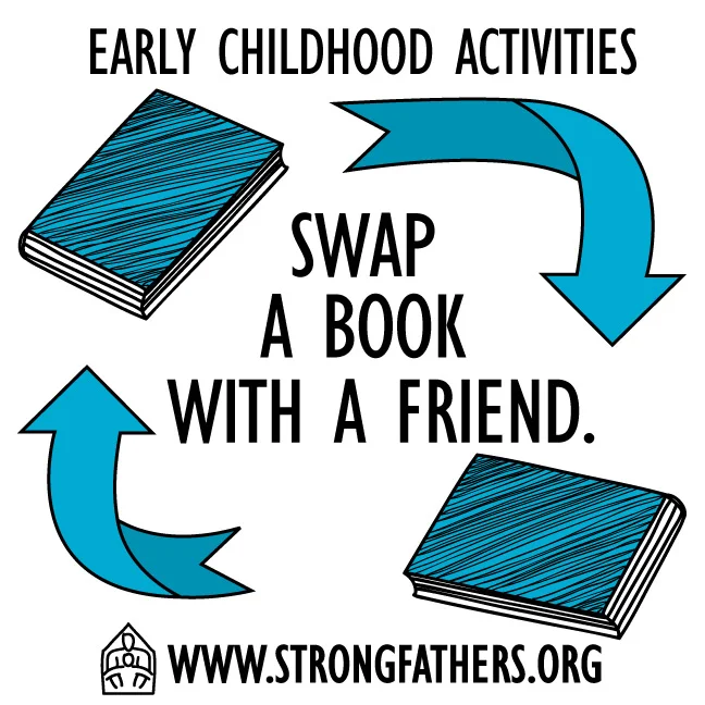 Swap a book with a friend.