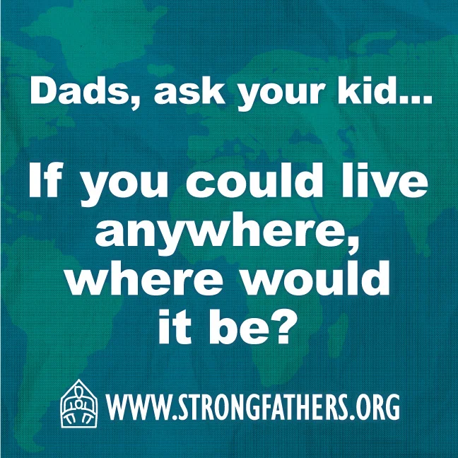 If you could live anywhere, where would it be?