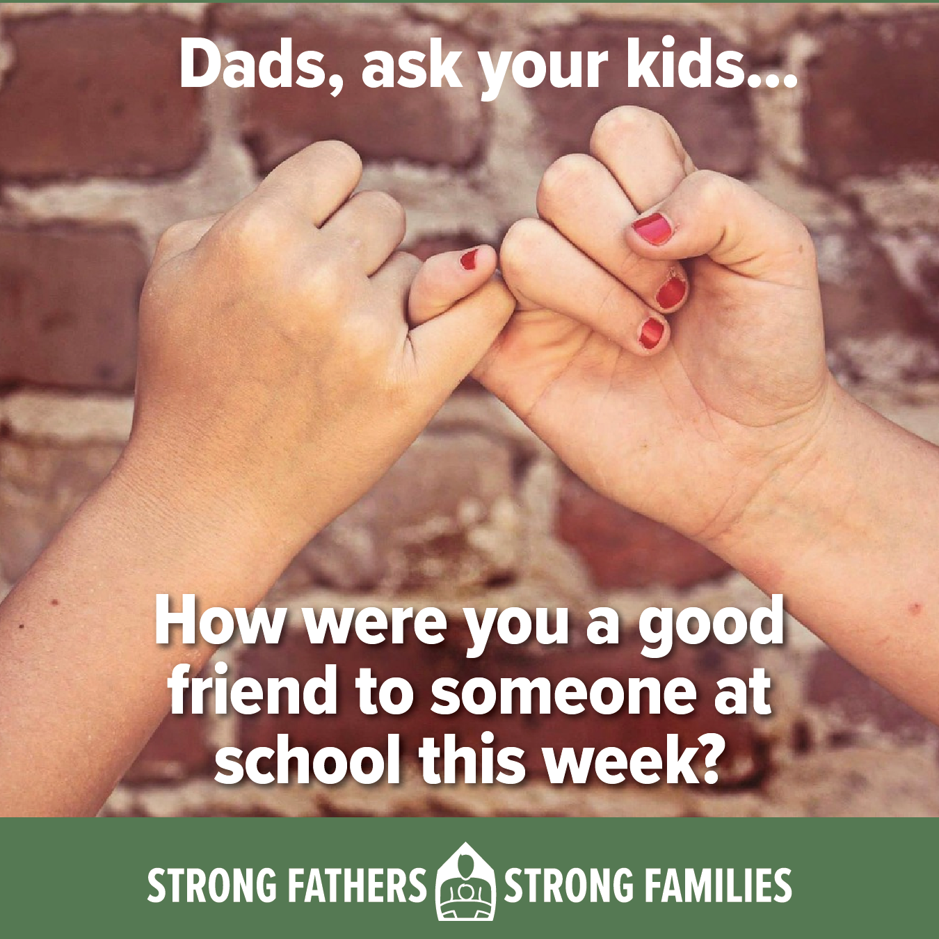 How were you a good friend to someone at school this week?