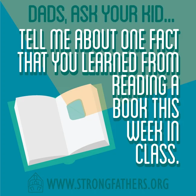Tell me about one fact that you learned from reading a book this week in class.