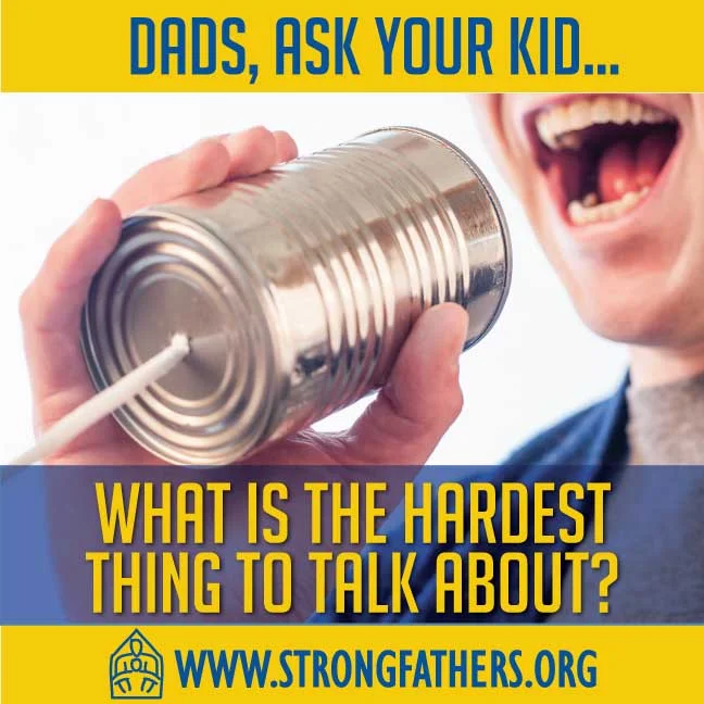 What is the hardest thing to talk about?