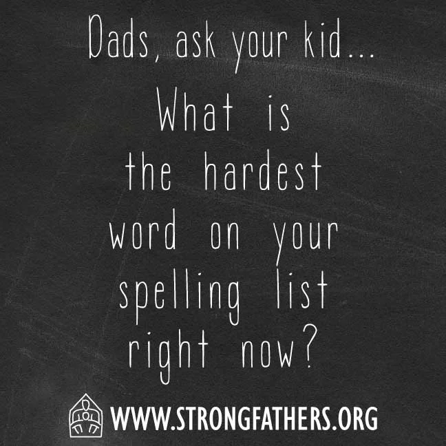 What is the hardest word on your spelling list right now?