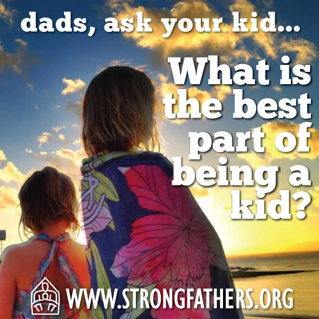 What is the best part of being a kid?