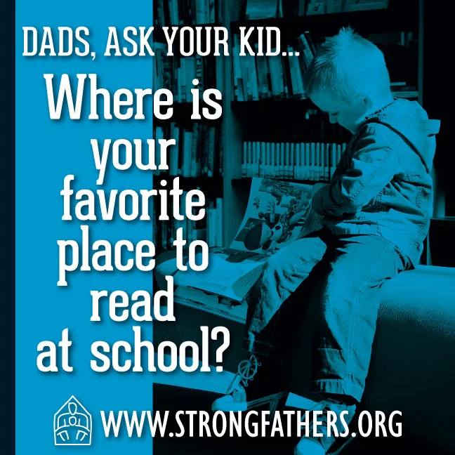 Where is your favorite place to read at school?