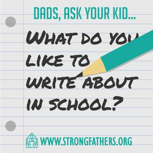 What do you like to write about in school