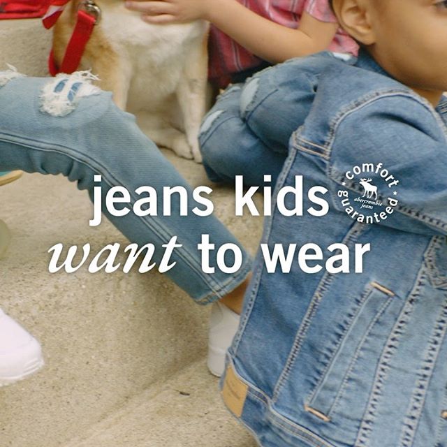 Jeans kids want to wear-all comfort guaranteed. 💯 They're (super) soft & stretchy with adjustable waists and slim sizes. And, of course: they're made to play! 👖👖👖