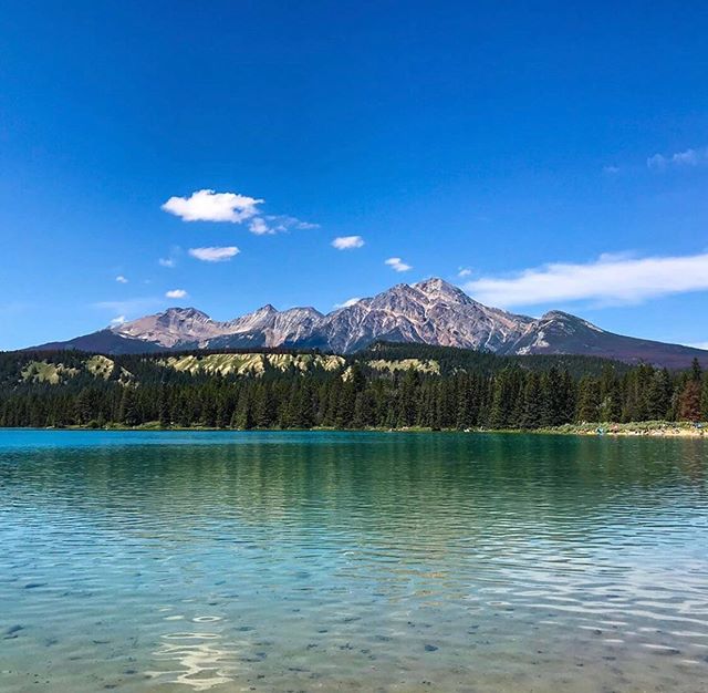 Farewell to these stunning views so soon!! Jasper National Park is gorgeous and the @fairmontjpl was phenomenal, but it is off to Banff already!! #altheatravel #canada #jaspernationalpark #sitevisit #incentivetravel #fairmontjpl