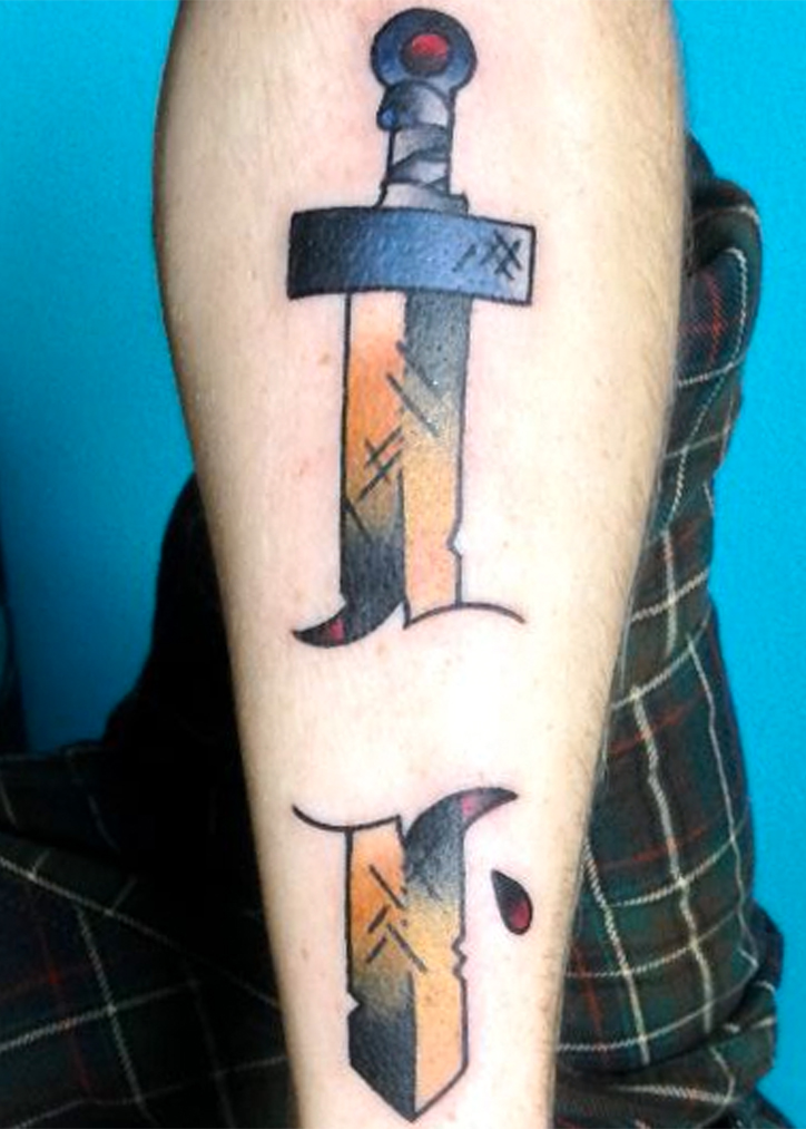 Fin Swords  Adventure time tattoo Adventure time wallpaper Adventure  time art