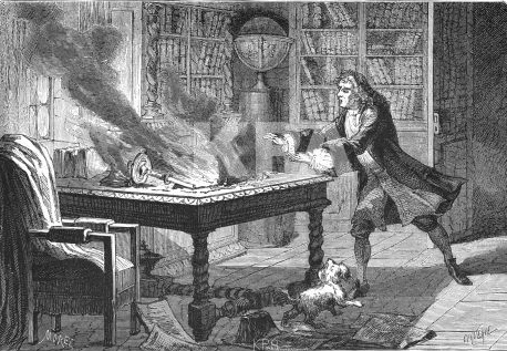 Now you know why Isaac Newton didn't want anyone to know that he practiced alchemy!