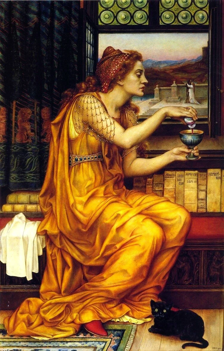 Evelyn de Morgan, The Love Potion, 1903
