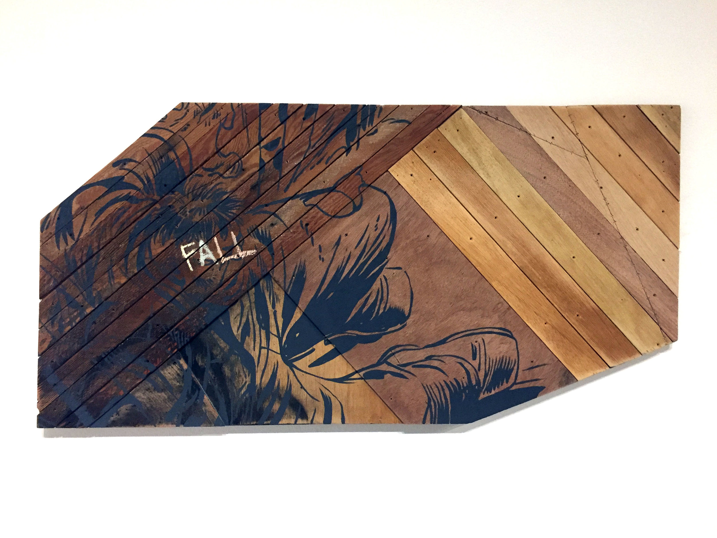The Fall, made at Aggregate Space Oakland, 2017