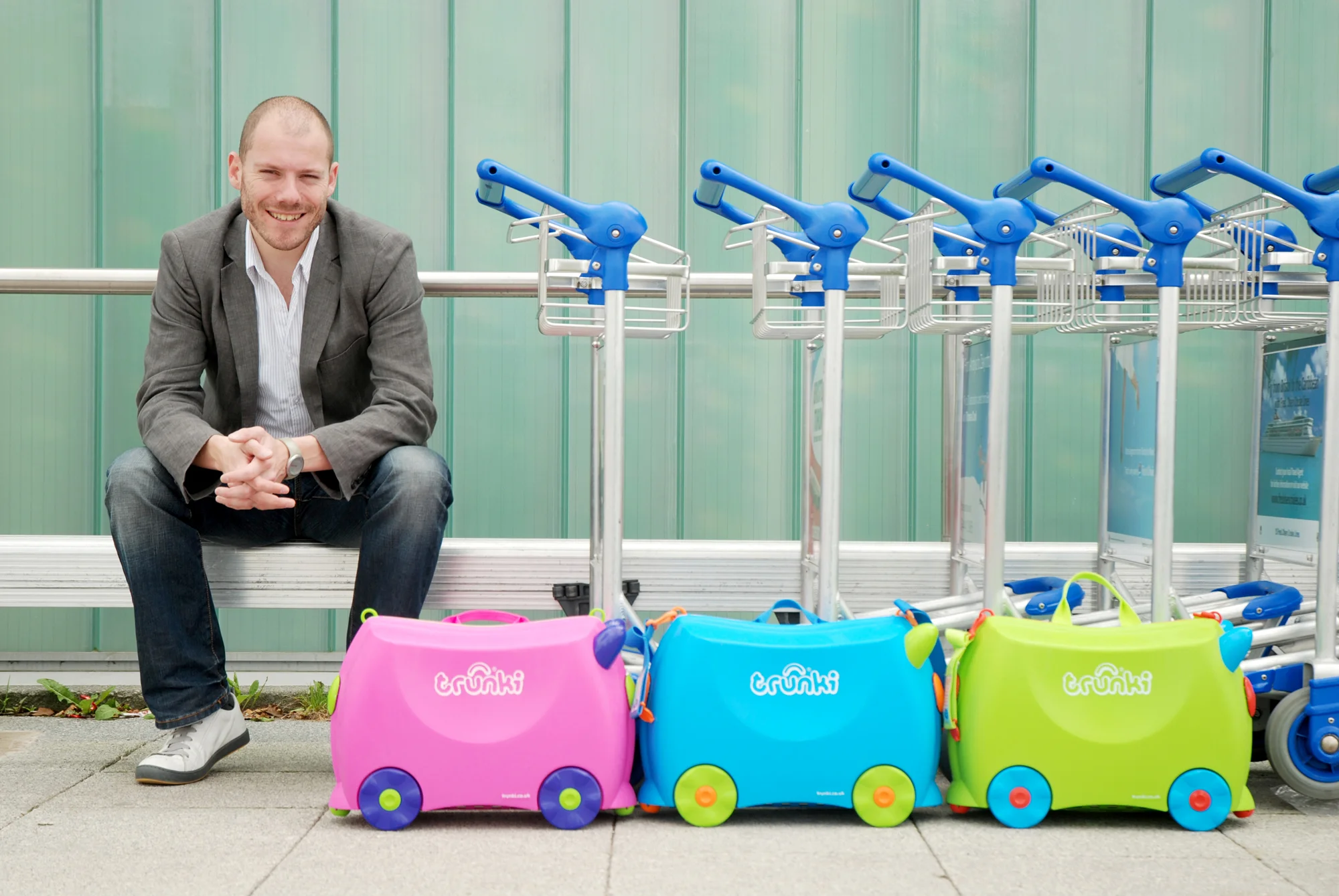 Rob Law, Product Designer, Bristol Airport, 2008.
