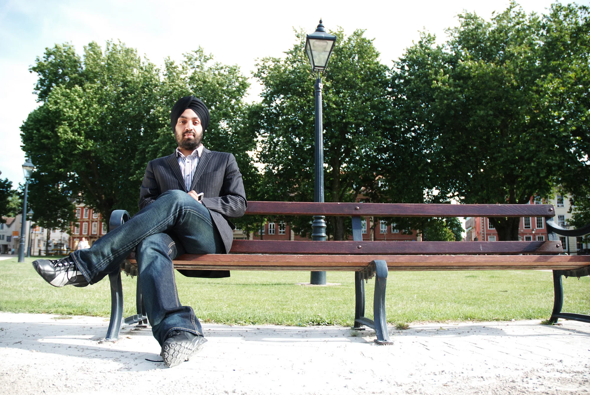 Jaswinder Singh, Director of the Asian Arts Agency UK. 2007.
